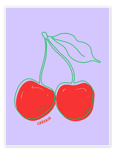Póster Cheerio - Cherry