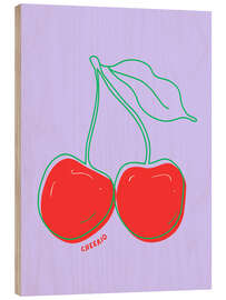Cuadro de madera Cheerio - Cherry - Ohkimiko