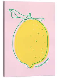 Lienzo Squeeze the day - Lemon - Ohkimiko