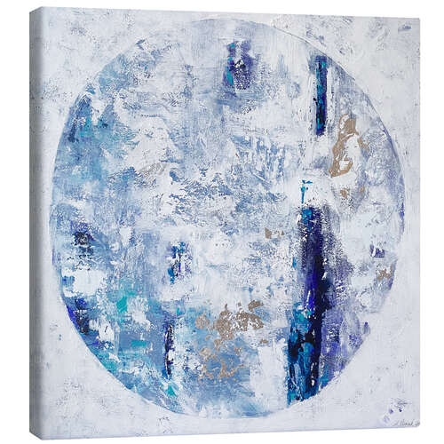 Quadro em tela White Moon