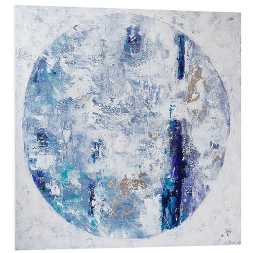 Tableau en PVC White Moon