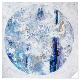 Wandsticker Weißer Mond