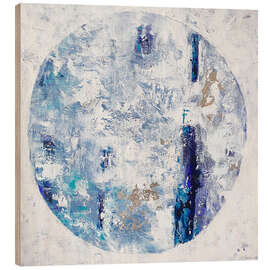 Obraz na drewnie White Moon