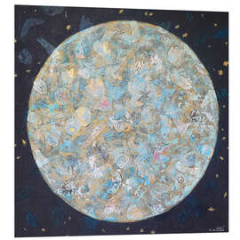 Hartschaumbild Moon Safari