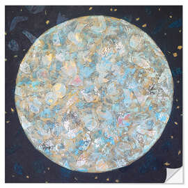 Wandsticker Moon Safari