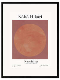 Gerahmter Kunstdruck Kobo Hikari No 19