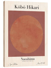 Wood print Kobo Hikari No 19 - treechild
