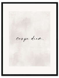 Gerahmter Kunstdruck Carpe Diem No 02