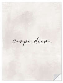 Wandsticker Carpe Diem No 02