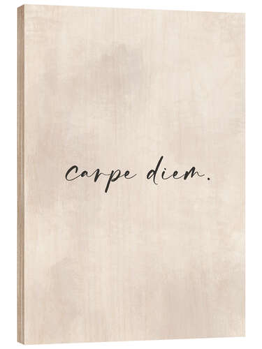 Cuadro de madera Carpe Diem No 02