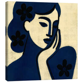 Tableau sur toile The Beauty In Blue - treechild