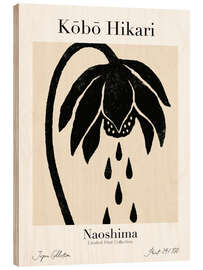 Wood print Kobo Hikari No 24 - treechild