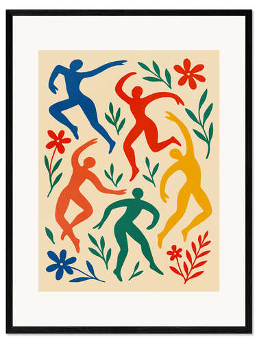 Framed art print Dance Into May