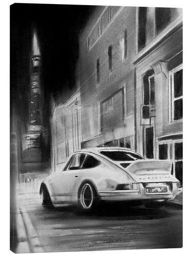 Canvas print Night shift