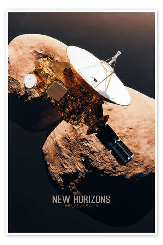 Poster New Horizons - Arrokoth 2019