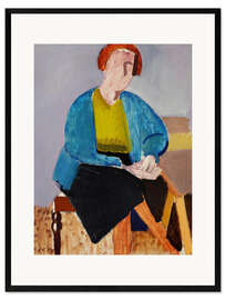 Innrammet kunsttrykk Portrait of Yrsa