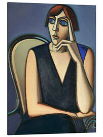 Gallery print Portrait of Tusnelda Sanders, 1928 - Vilhelm Lundstrøm