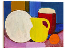 Cuadro de madera Still life - Vilhelm Lundstrøm