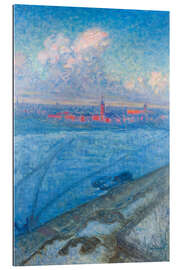 Cuadro de plexi-alu The City at Sunset, 1897 - Eugène Jansson