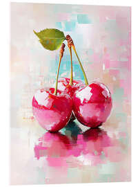 Stampa su vetro acrilico Cherry mood - DejaReve