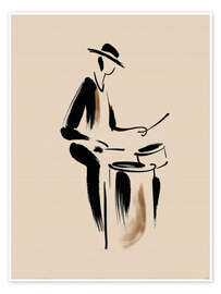 Poster The drummer - DejaReve