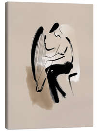 Tableau sur toile Тhe man who played the harp - DejaReve