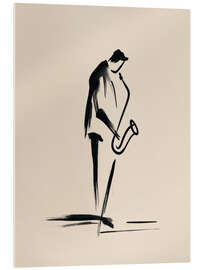 Cuadro de metacrilato The saxophonist - DejaReve