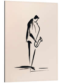 Alubild Der Saxophonist