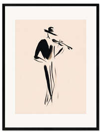 Gerahmter Kunstdruck Der Geiger