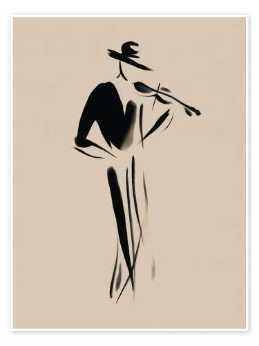 Póster The violinist