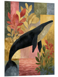 Hartschaumbild Whale Tale