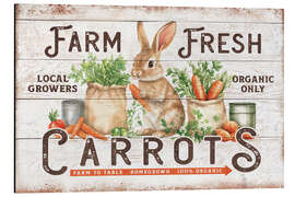 Obraz na aluminium Farm Fresh Carrots - Pineapple Licensing