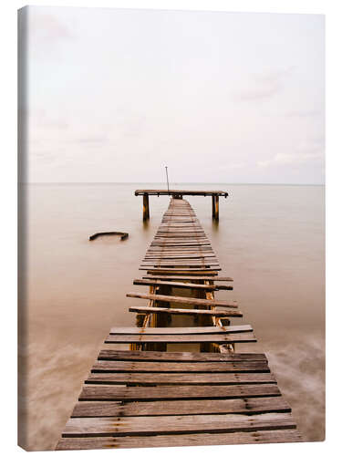Leinwandbild Ein Weg ins Meer
