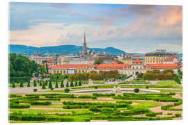 Acrylic print Ludwigsburg Palace, Vienna
