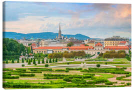 Canvas print Ludwigsburg Palace, Vienna