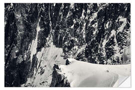 Wandsticker Mont Blanc