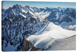 Canvas print Mont Blanc in the Sunshine