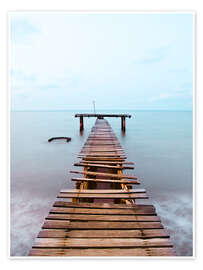 Obraz Abandoned Jetty Into the Sea