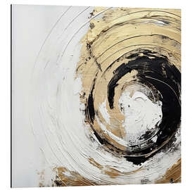Tableau en aluminium Vortex of Light - Melanie Viola