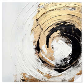 Wandsticker Strudel des Lichts