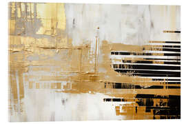 Acrylglasbild Strukturen des Lichts - Melanie Viola