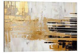 Quadro em alumínio Structures of light - Melanie Viola