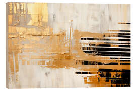 Holzbild Strukturen des Lichts