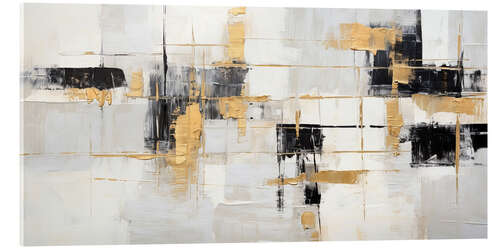 Tableau en verre acrylique Structures of Existance