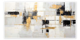 Wall print Structures of Existance - Melanie Viola