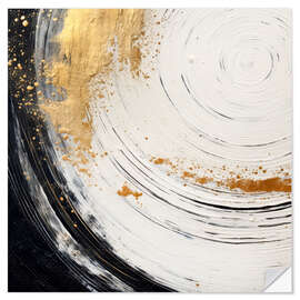 Wandsticker Wirbel der Energie