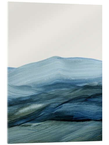 Acrylglasbild Mist Land II