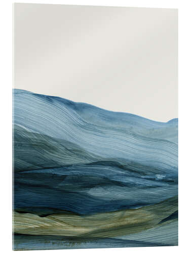 Acrylic print Mist Land I