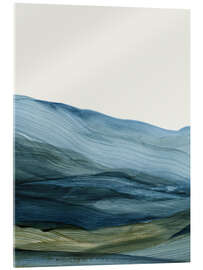 Acrylic print Mist Land I - Dan Hobday