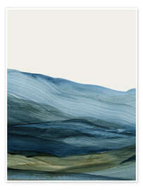 Wall print Mist Land I - Dan Hobday
